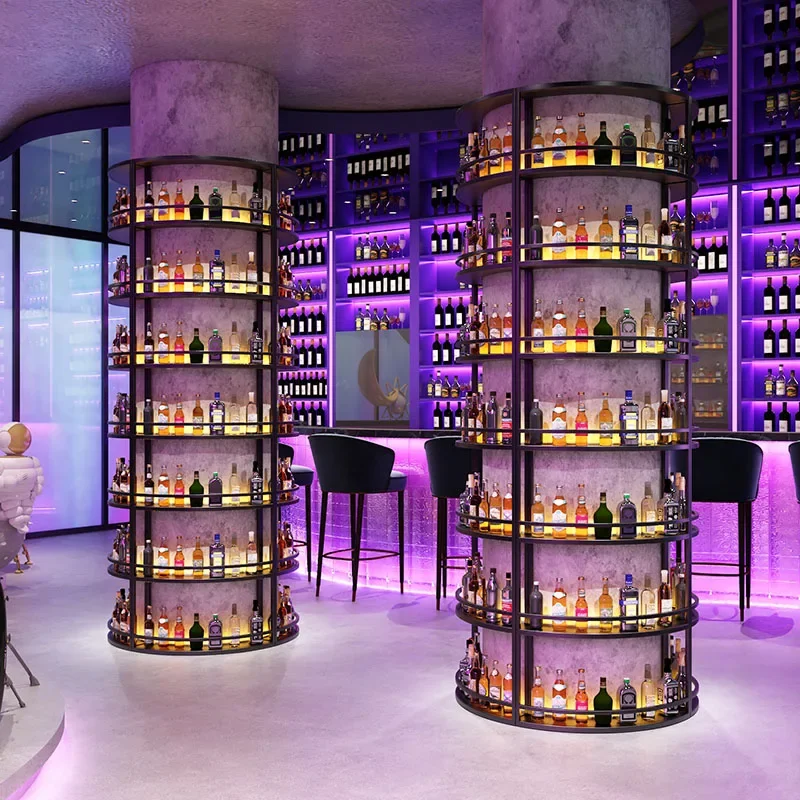

Buffet Storage Display Wine Cabinets Bar Salon Club Modern Drink Wine Racks Commercial Unique Armario Para Vinos Display Cabinet