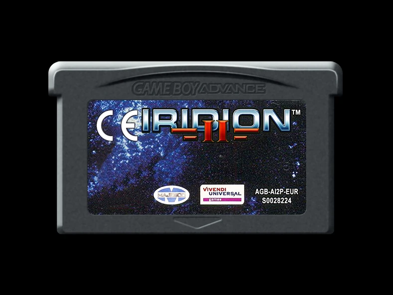 32bit game card : IRIDION 2 ( EUR Version!! En,De,Fr 3 languages!! )