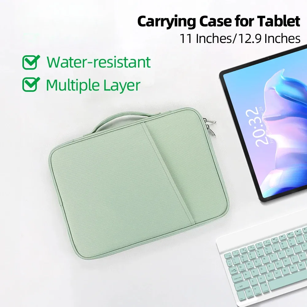 

Tablet Magic Keyboard Travel Case Bag 11" & 12.9" Inch iPad A16 Air 11 13 M3 M2 Pro 11 M4 Air 5 4 10th 9th 8th 7th Gen 10.2