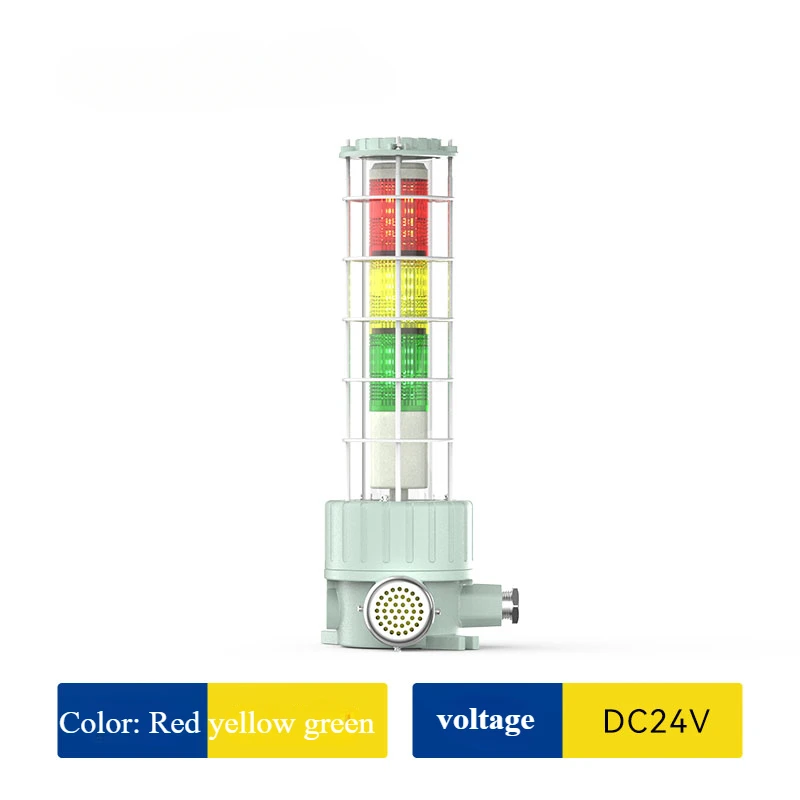 High-Quality Explosion-Proof LED Machine Lamp with Multilayer Signal Tower Light Red Green Blue Yellow Warning Indicator Lamp