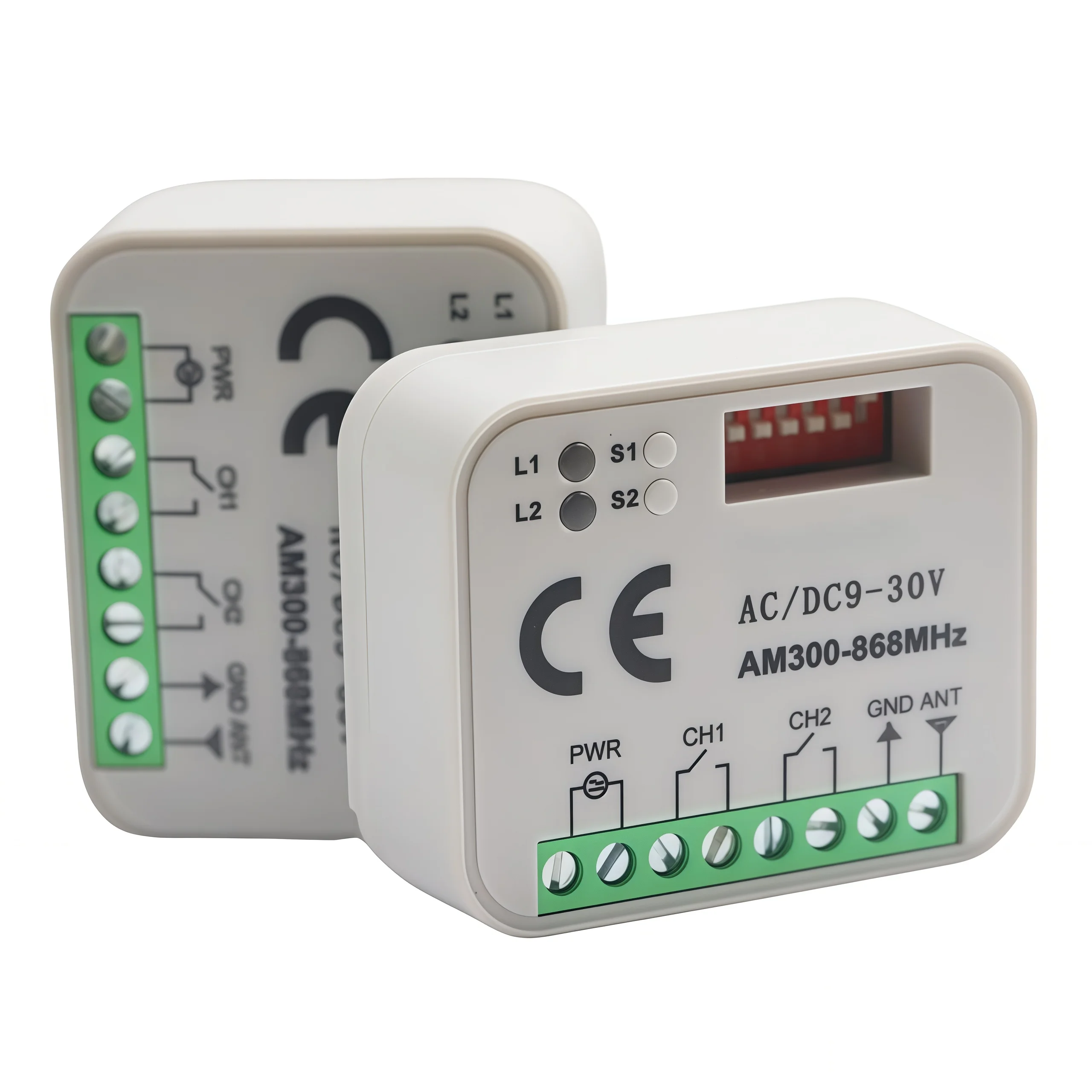 Universal Wireless Remote Control Receiver Gate Opener 315Mhz 433Mhz 868Mhz