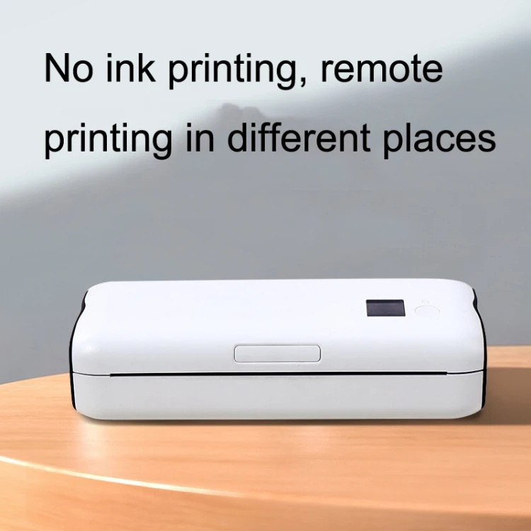 Multifunction Home Small Portable Phone Office Wireless Wrong Question Paper Student Portable Thermal Printer+200pcs A4 Paper