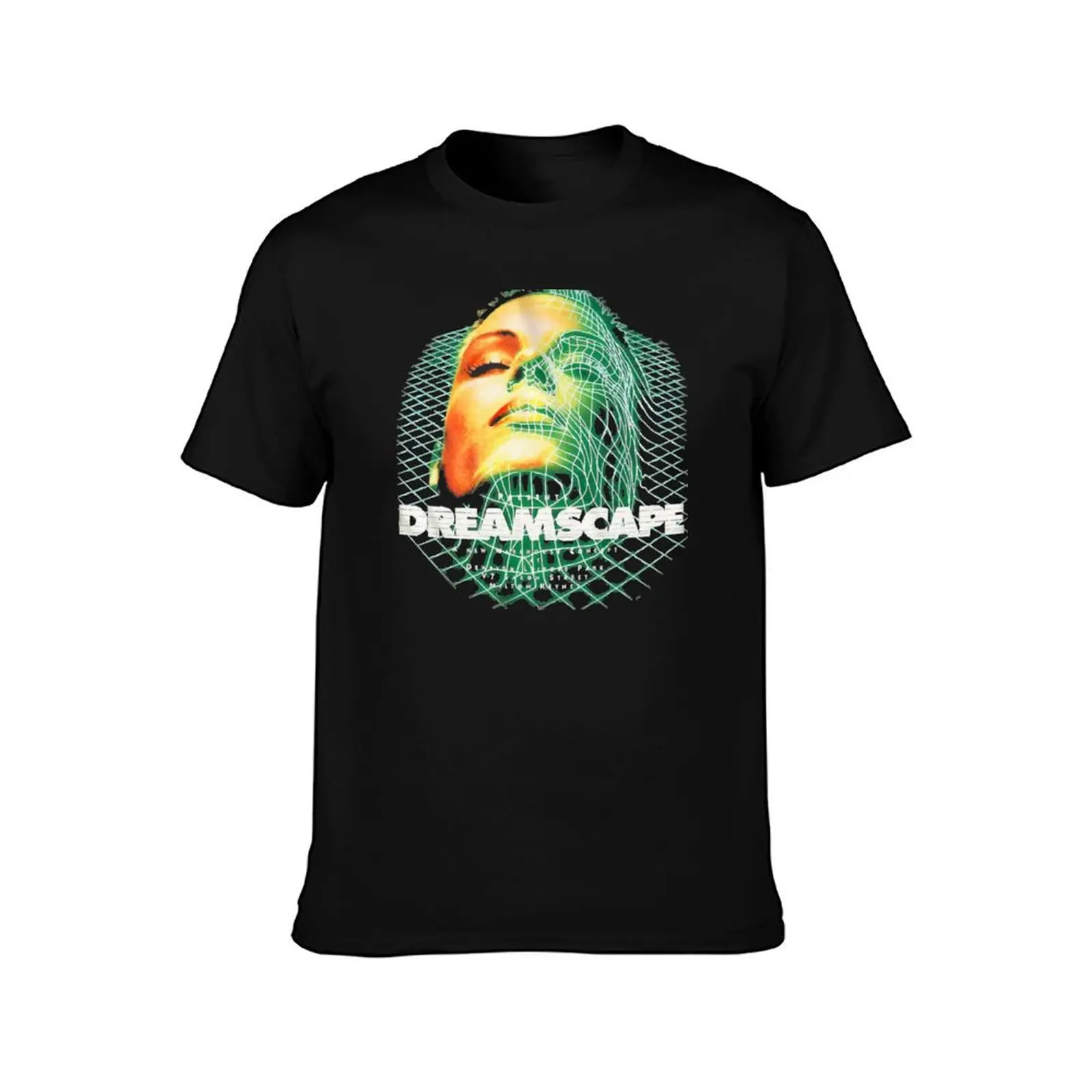 Dreamscape Old Skool Raver Hardcore Techno DnB T-Shirt Casual Daily Wear Short Sleeve Top T-Shirt
