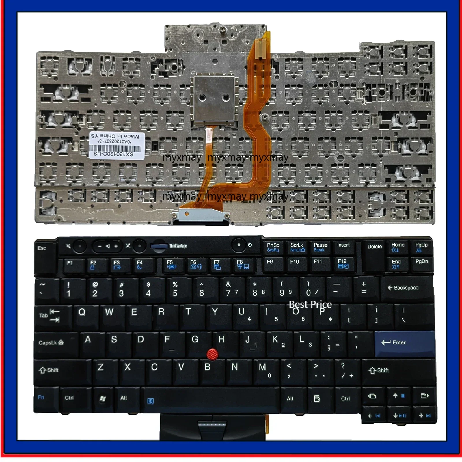 

Клавиатура для ноутбука Lenovo Thinkpad T410 T410S T420 T420S X220 X220I X220S X220T T510 T520 W510 W520