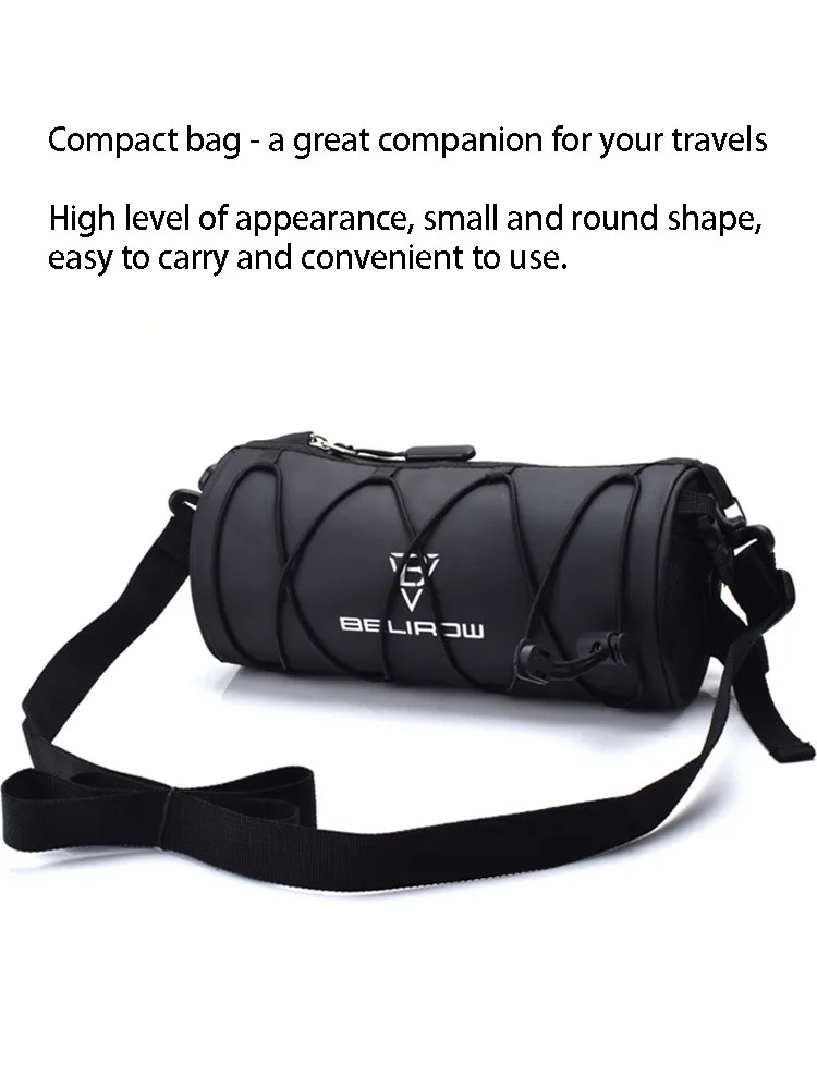 2L 5L Fahrradlenkertasche, Fahrrad-Fronttasche, Umhängetasche, Aufbewahrungstasche mit Schultergurt für Rennrad, Mountainbike, Radfahren, Reisen – Detail 3