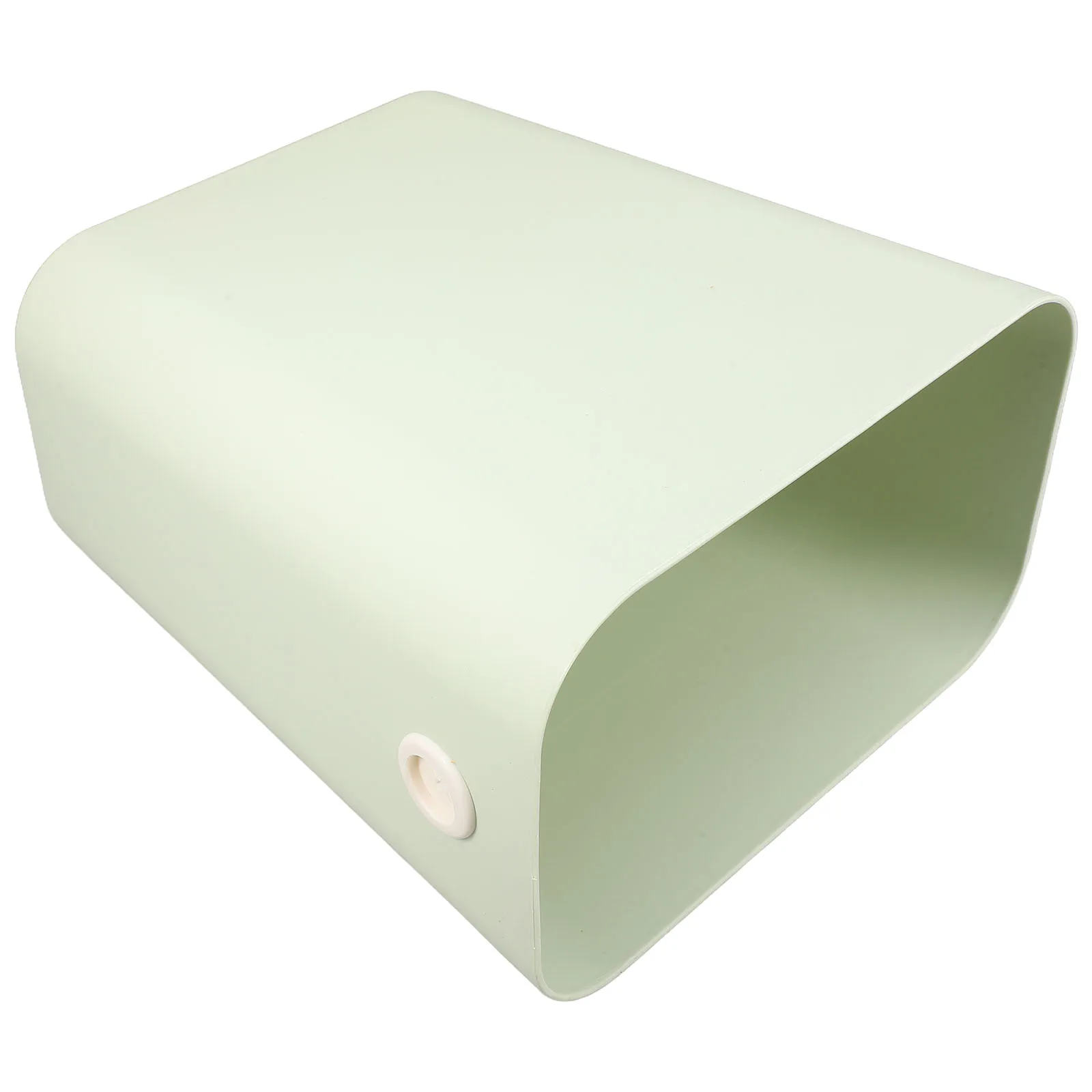 

Slim Plastic Trash Can 8L Office Home Bathroom Rectangular Wastebasket Liner Holder Garbage Bin Container