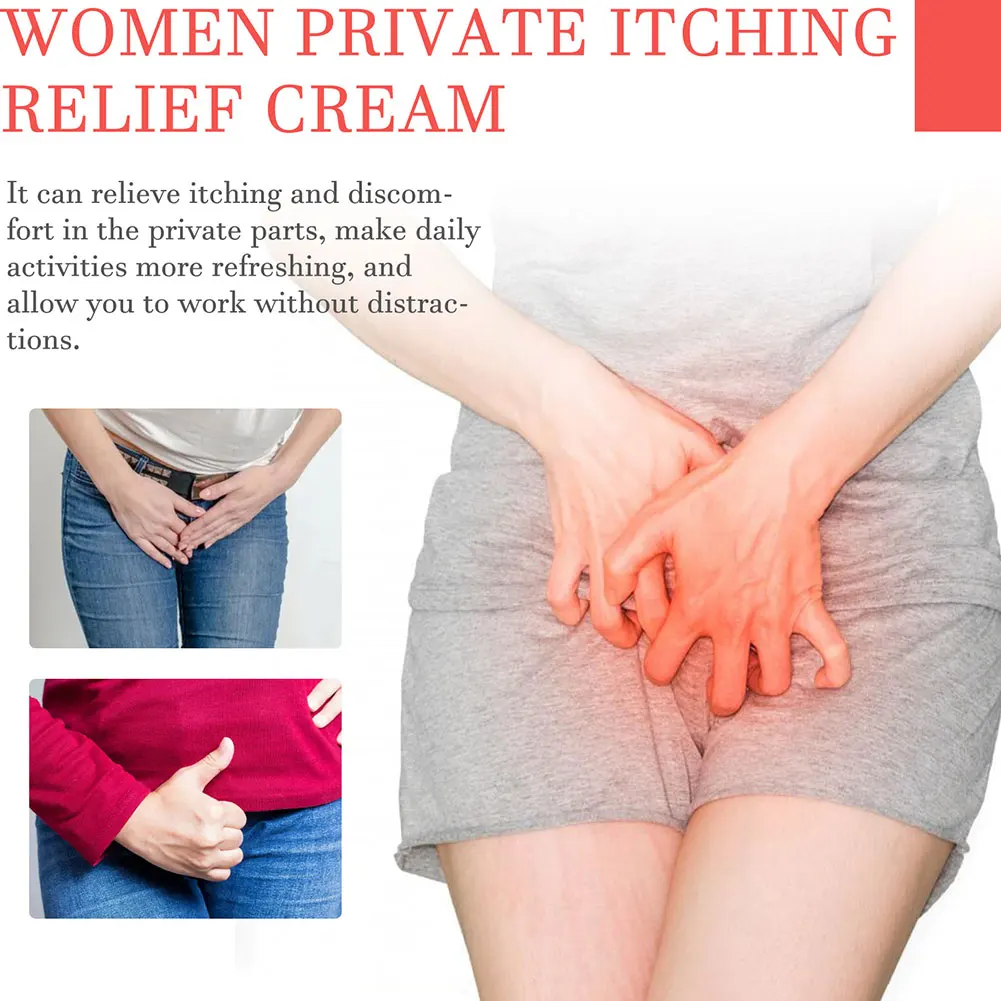 Vaginals Itching Cream Fast Long Lasting Effect Skin Anti Itch Cream For Women For Private Part