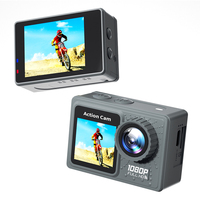 Recording Camera 30m Waterproof Exercise Video Recorder 120° Wide Angle Underwater Camera with Accessories Kit