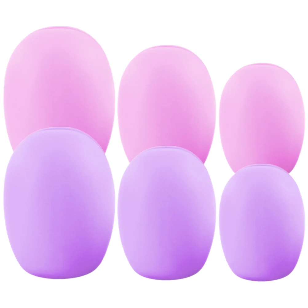 

6 Pcs Makeup Brush Case Cover for Brushes Travel Holder Cleanser Covers Protector Bracket