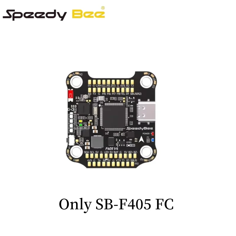 Speedybee 3-6S 30X30 BMI270 F405 V4 FC Flight Controller F4V4-60-Stack BLHELIS 4in1 ESC for FPV Freestyle Drones DIY Parts thumbnail 5