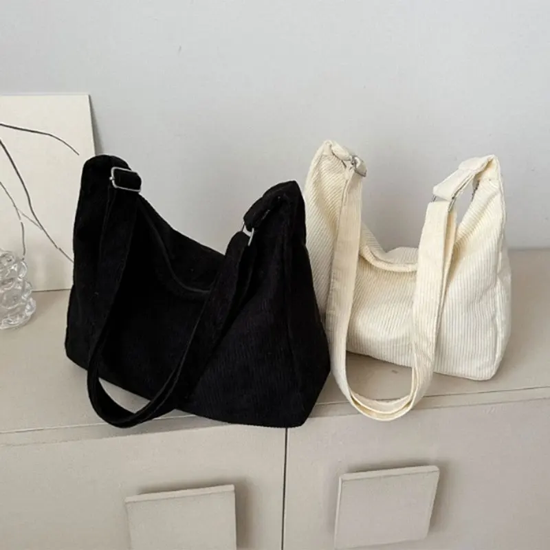 حقيبة حمل سروال قصير على الطراز الياباني، حقيبة كتف كاجوال ذات سعة كبيرة للتنقل في الكلية، عبوة واحدة