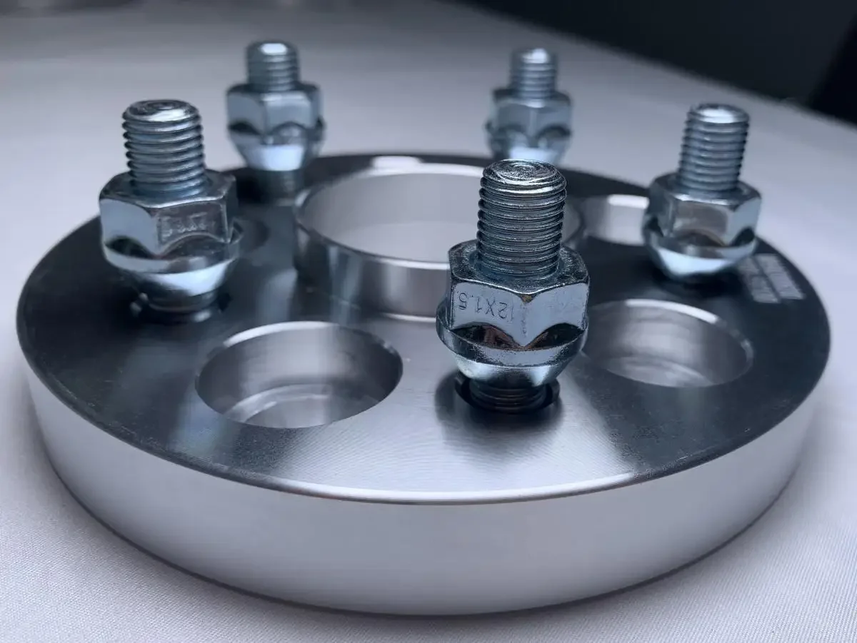 2pcs 20mm Wheel Adapter PCD 5x108 To 5x114.3 Hub Centric 63.4-60.1mm Lug Studs M12x1.5