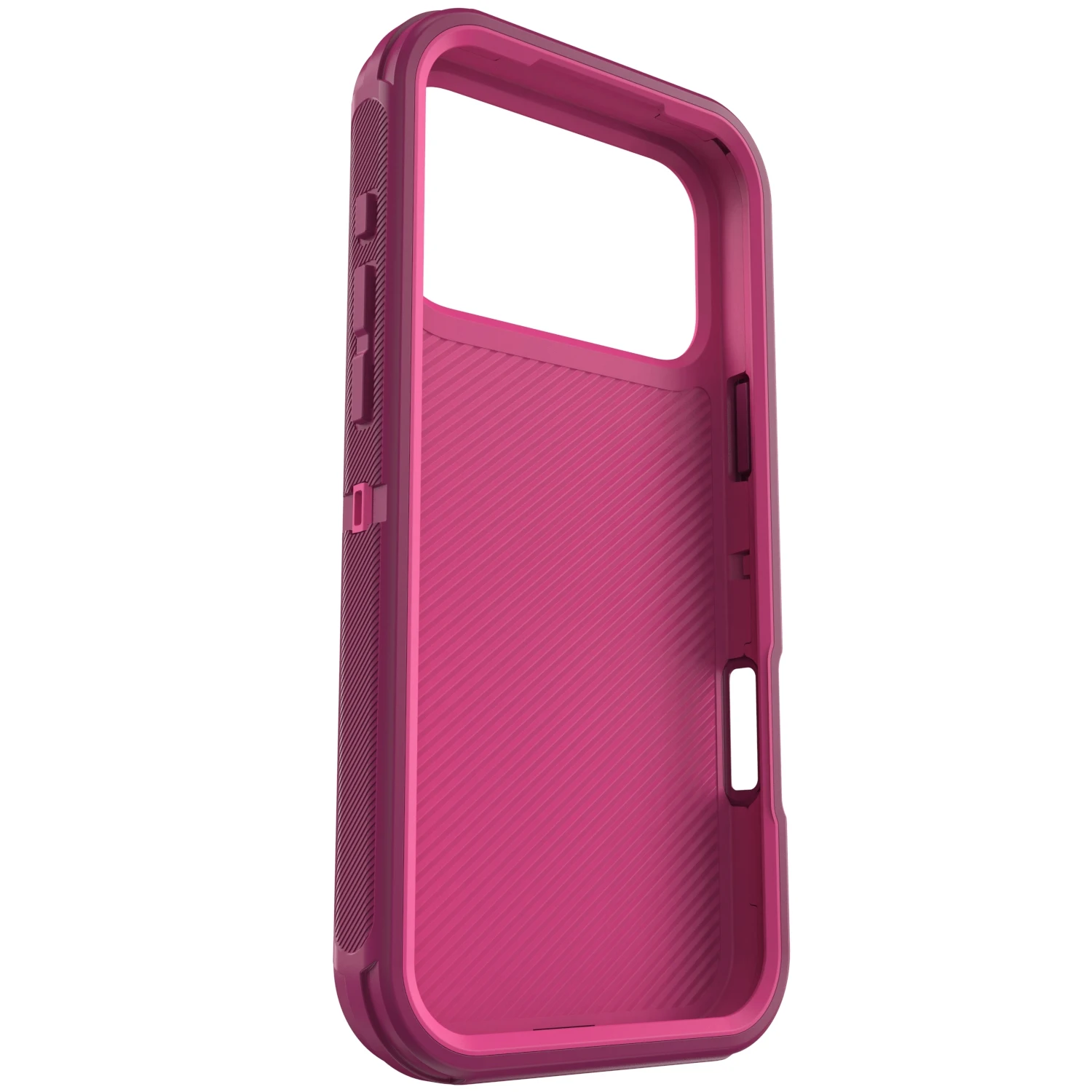 حافظة لهاتف آيفون 17/17 Air/17 Pro/17 Pro Max باللون الأحمر الخمري غطاء متين و4 قطع واقي شاشة من الزجاج المقسى الشفاف