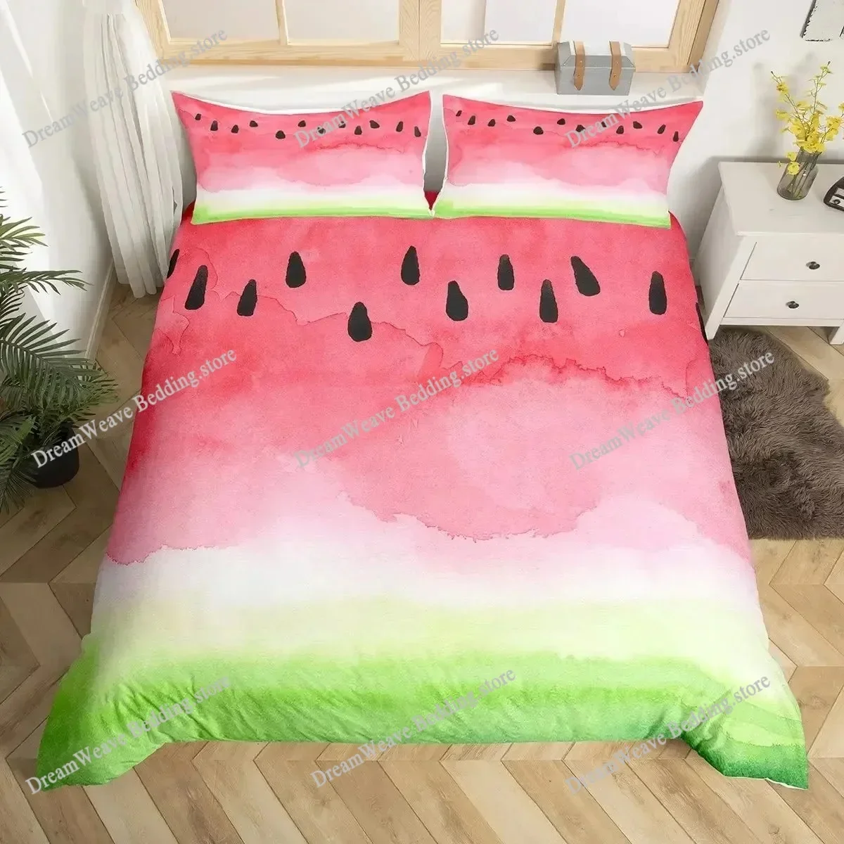 Tie Dye Bedding Set Boho Psychedelic Duvet Cover for Kids Children Teens Adult Hippie Tie Dye Comforter Cover Luxury Gift