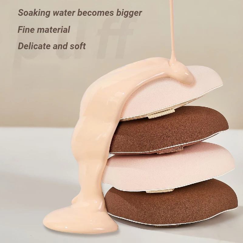 Gecomo อุปกรณ์แต่งหน้า พัฟแป้งเนื้อละเอียดและนุ่ม