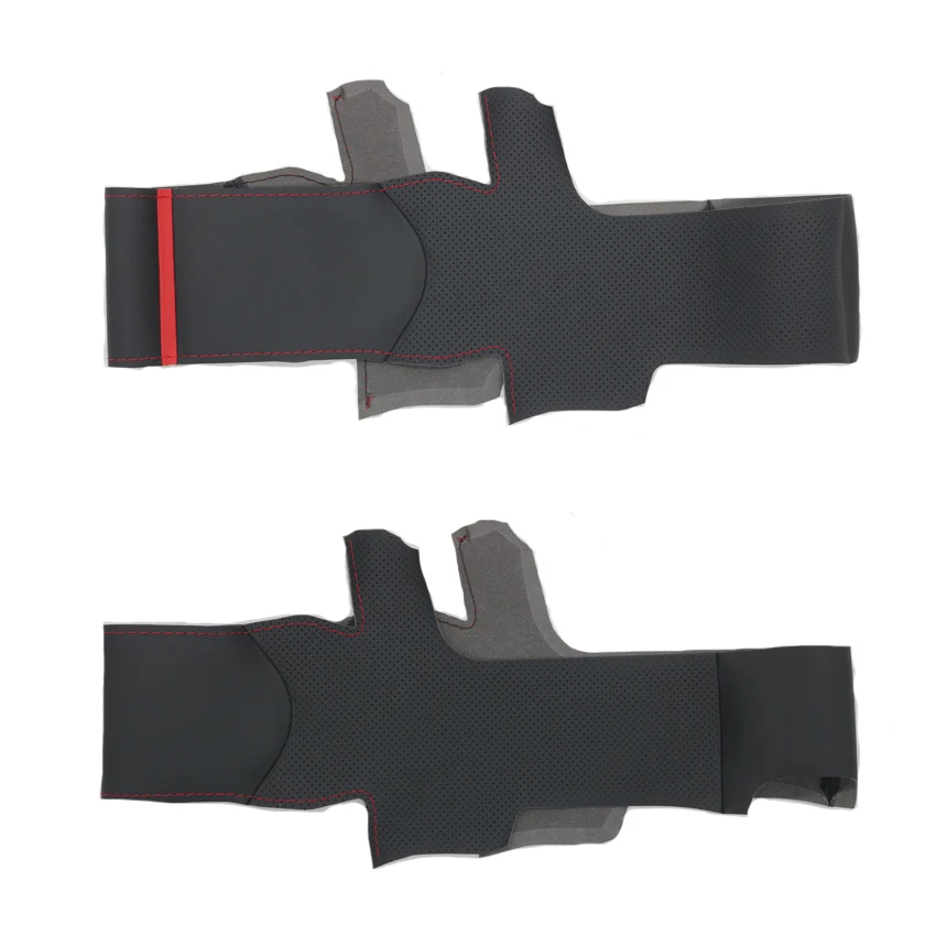 Black Faux Leather Car Steering Wheel Cover for Citroen C3 2010-2015 DS 3 DS3 2010-2022