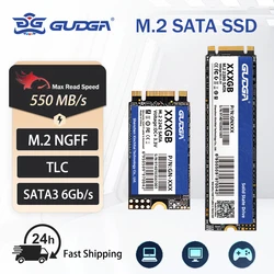 GUDGA SSD SATA M2 1TB 512GB 2TB 256GB 128GB Ssd Hard Disk M.2NGFF Solid State Drive 2242 2280 Hard Drive Disk for Desktop Laptop