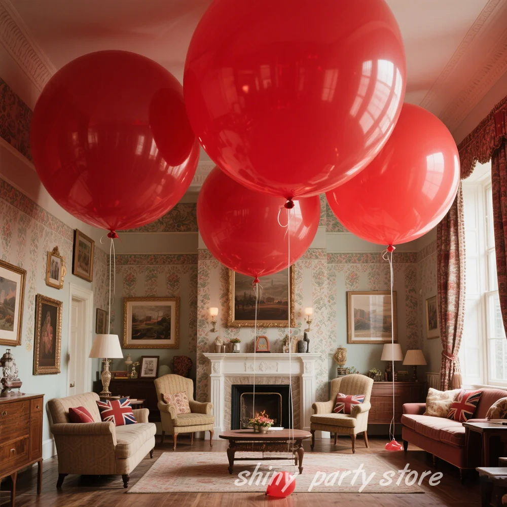 

36inch 90cm Big Balloon 25g Thick Decoration Balloons Wedding Baby Shower Birthday Party Opening Celebration Helium Balloon Toys
