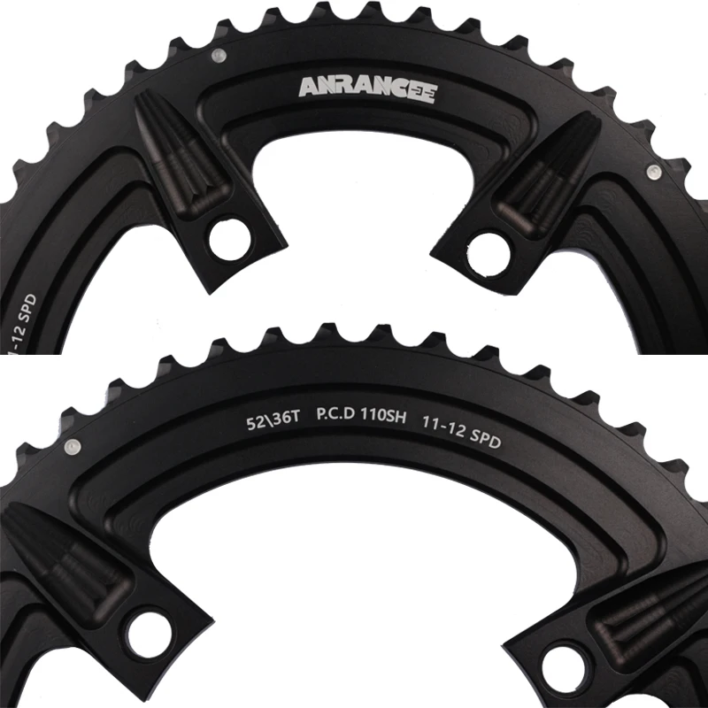 ANRANCEE Chainring 50-34T 52-36T 53-39T Crown For Shimano Suitable for Shimano 5800 R7000 R8000 R8100 Crankset