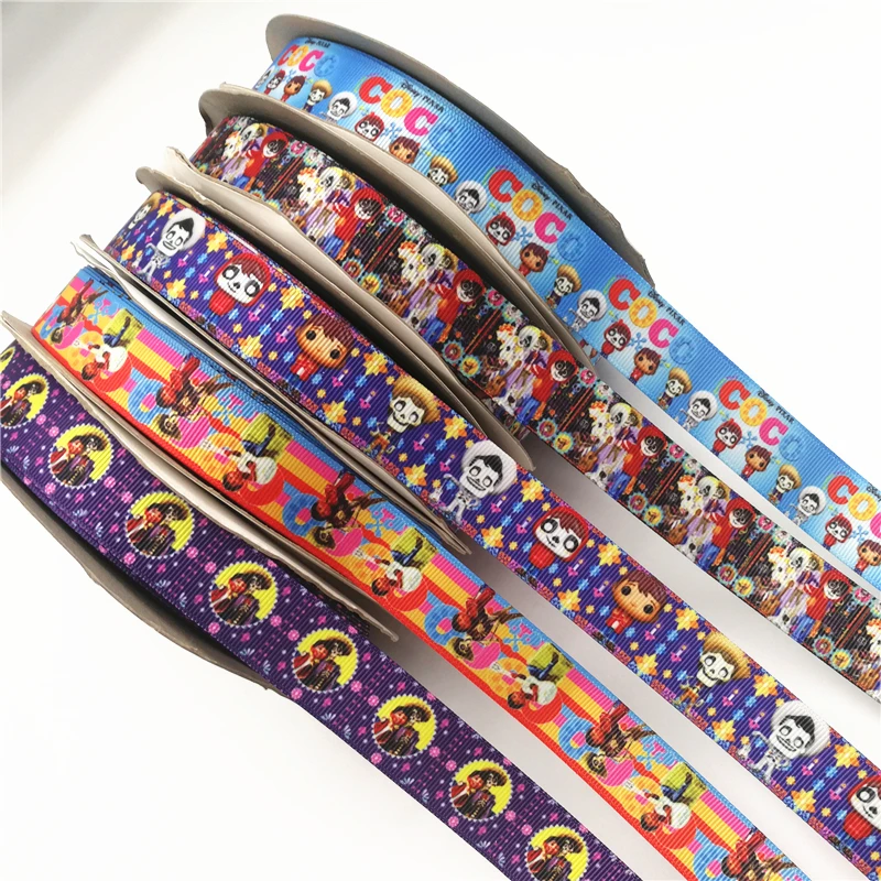 

Cartoon character 7/8inch 1inch 1.5inch 2inch 3inch printed grosgrain ribbon Sewing Bow-knot Crafts material R2972