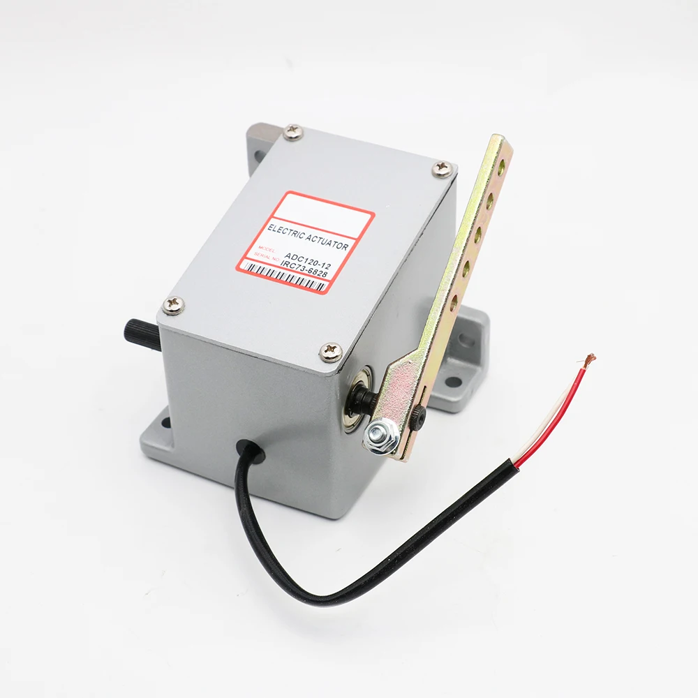 Electronic actuator 12v 24v dc general diesel engine parts actuator adc120 fuel pump actuator for diesel generator