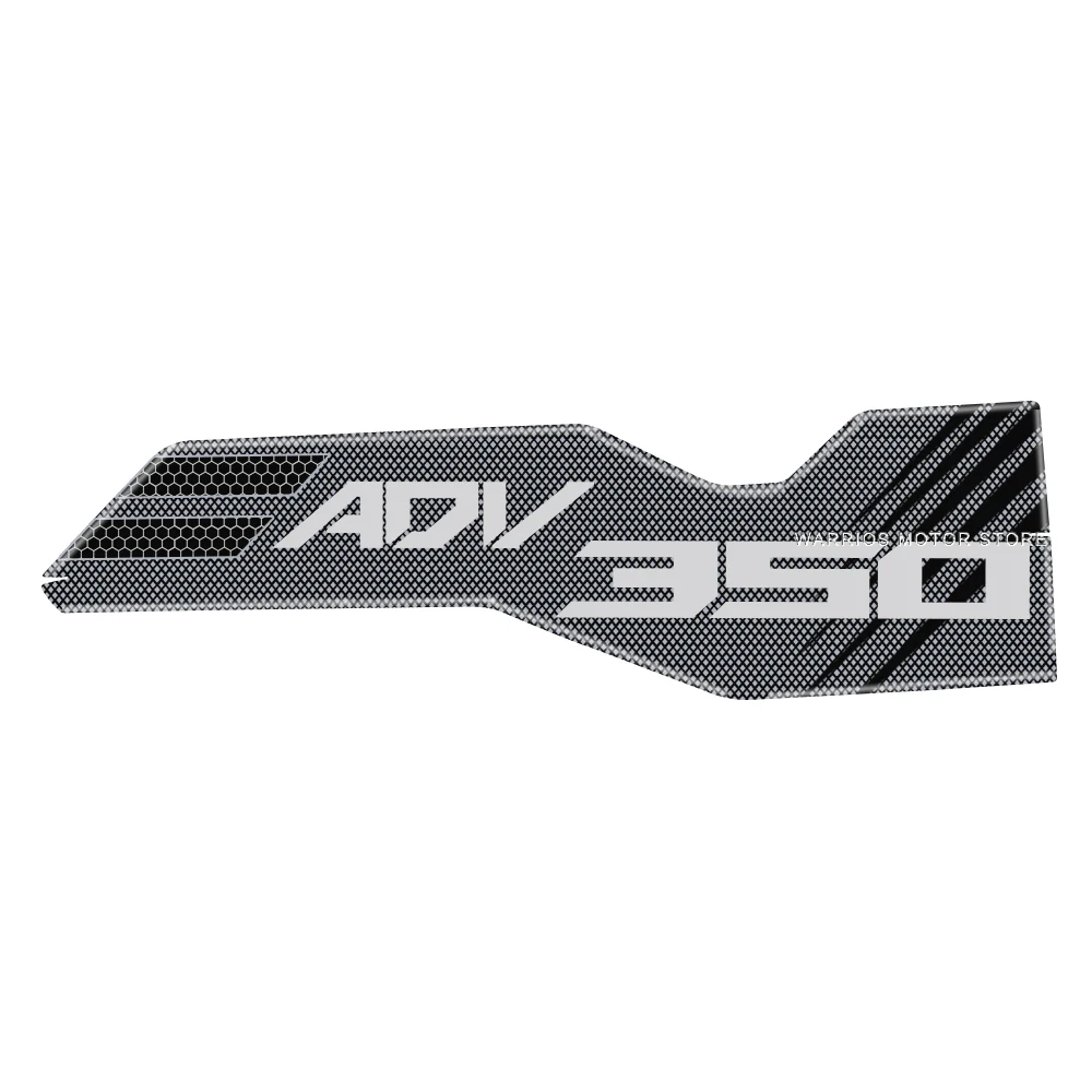 สติกเกอร์ตกแต่งรถจักรยานยนต์สำหรับฮอนด้า ADV350 ADV 350 2022 2023 3D สติกเกอร์ท่อไอเสียสติกเกอร์ป้องกันรอยขีดข่วนสติกเกอร์ตกแต่งกันลื่น