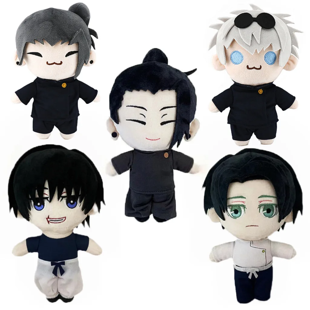 21cm Stuffed Animals & Plush Gojo Saturo Geto Suguru Jujutsu Kaisen Cosplay Plush Cute Soft Collection Props