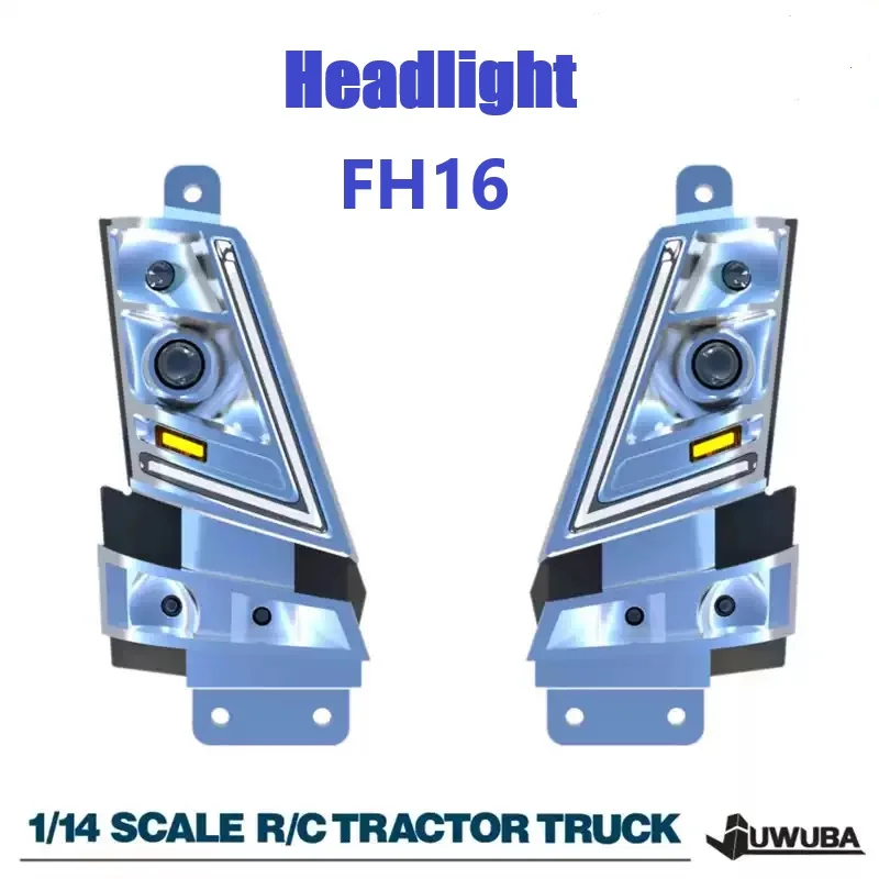 RC 1/14 5V Scheinwerfer-Rücklicht-Beleuchtungssystem für Tamiya 1/14 RC Truck FH16 XL750 56360 56362 56375 Nooxion MFC-03 M24 Teile – Detail 13