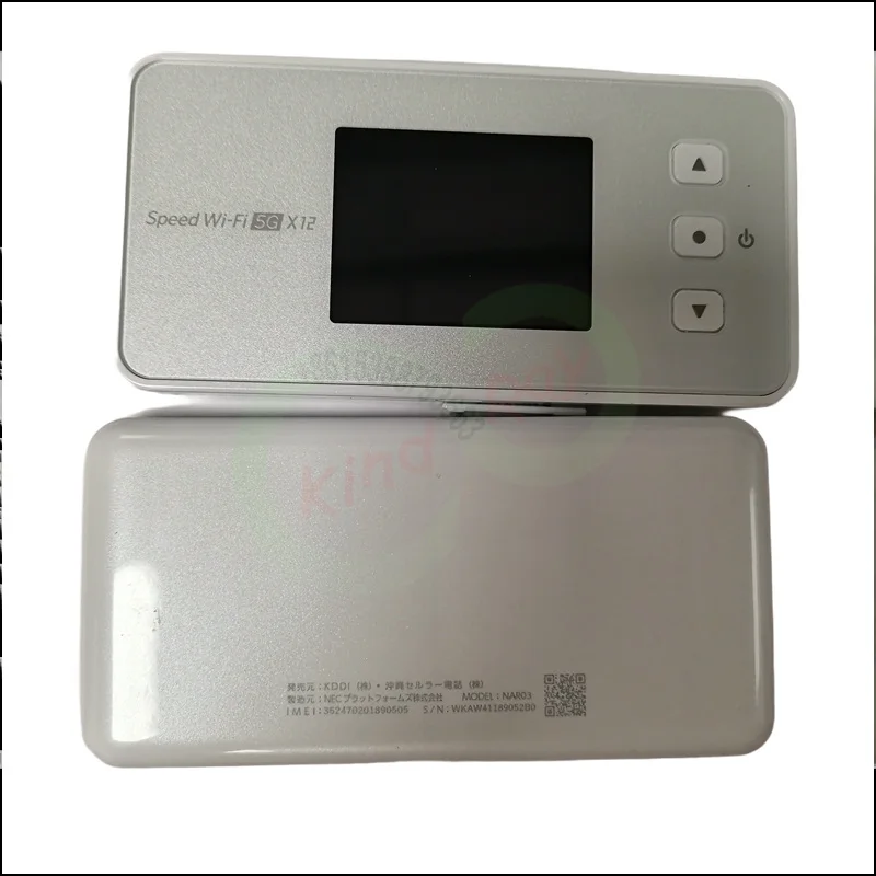 unlocked NEC Speed Wi-Fi 5G X12 Mobile Hotspot WiFi 6 Router 3.9