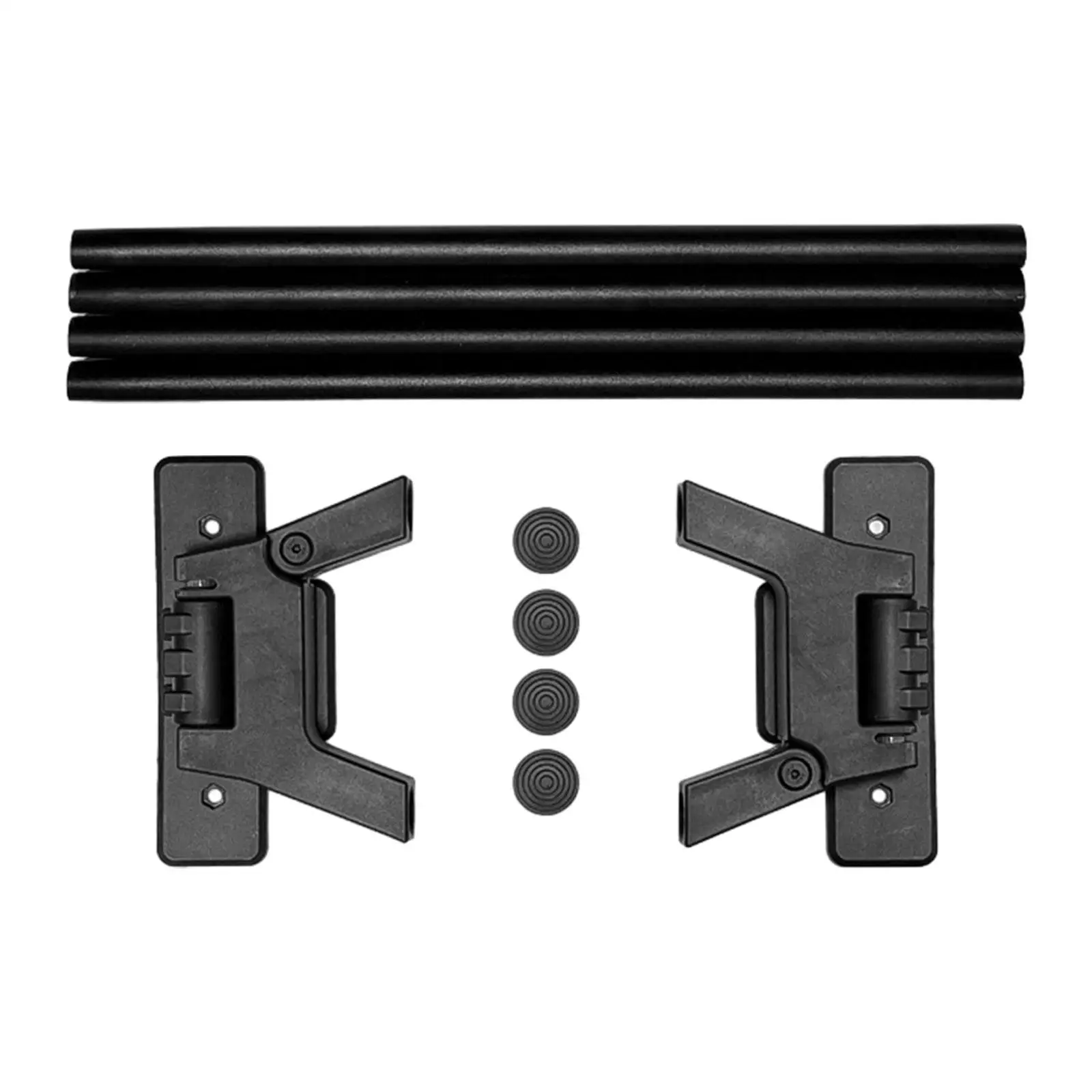 4Pcs Folding Camping Table Legs Heavy Duty Replacement Height 39cm Furniture Legs for Living Room Office Home Laptop Table Bench
