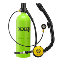 DIDEEP X5000 Plus 2L diving tank, oxygen tank, diving breathing tube