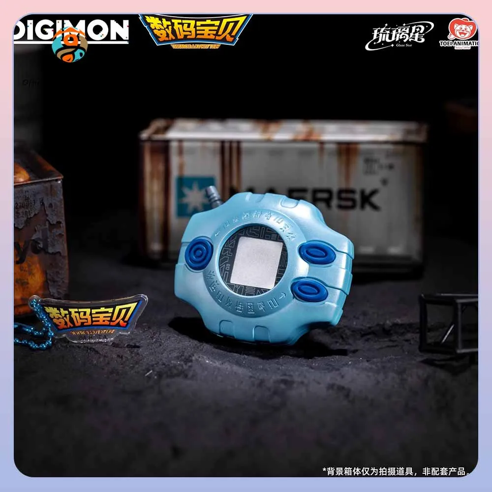 Nueva Caja Sorpresa Original de Digimon, Mercancía de Digimon, Llaveros con Forma 3D, Adorno, Regalo, Juguete de Moda, Caja Misteriosa Digivice