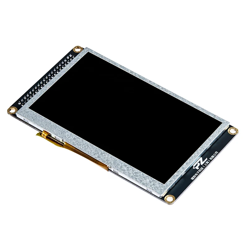 Puzhi papan modul kamera LCD TFT 430 4.3 inci, papan ekstensi FPGA resolusi 800 480 RGB