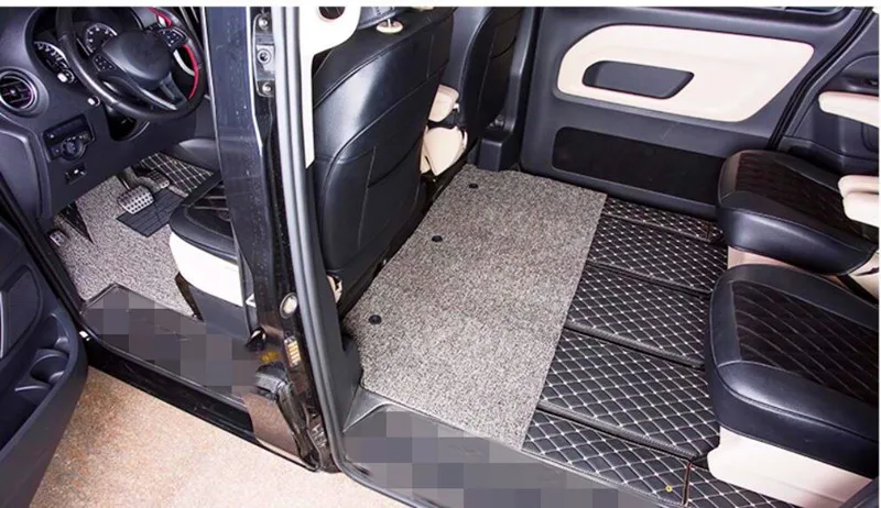 

Custom special car floor mats for Mercedes Benz EQV 300 2026-2020 7 8 seats High quality double layers carpets for EQV300 2025