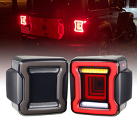 LED Tail Lights for Jeep Wrangler JK 2007-2018 Taillight Assembly Rear Lamps Brake Reverse Light Daytime Running Lights