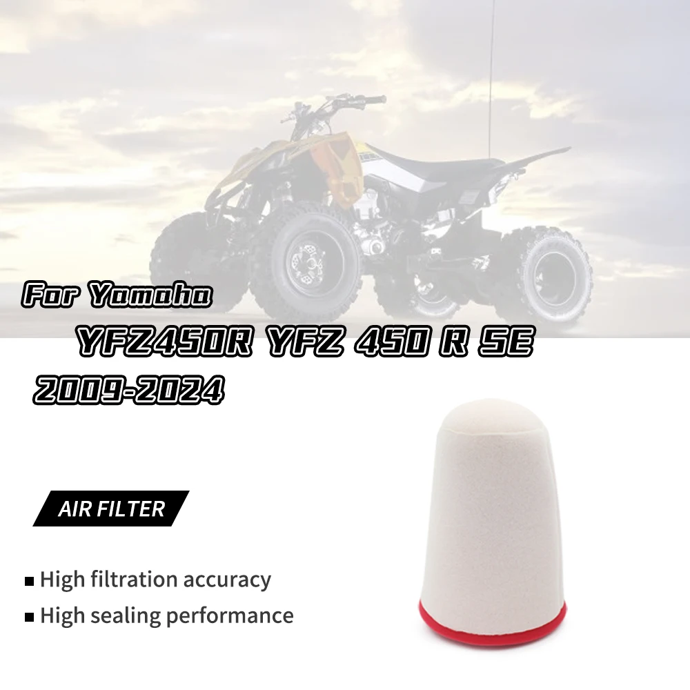 Air Filter  for Yamaha YFZ 450 2009 2024 YFZ450R YFZ 450X YFZ450 2004 2013 Motorcycle accessories