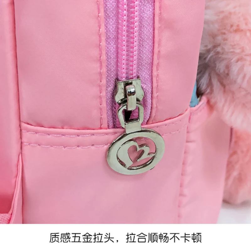 Cartoon Girl Kindergarten Backpack Schoolbag Girl 2024 New Children's Small Schoolbag Cute Rabbit Baby Campus Backpack