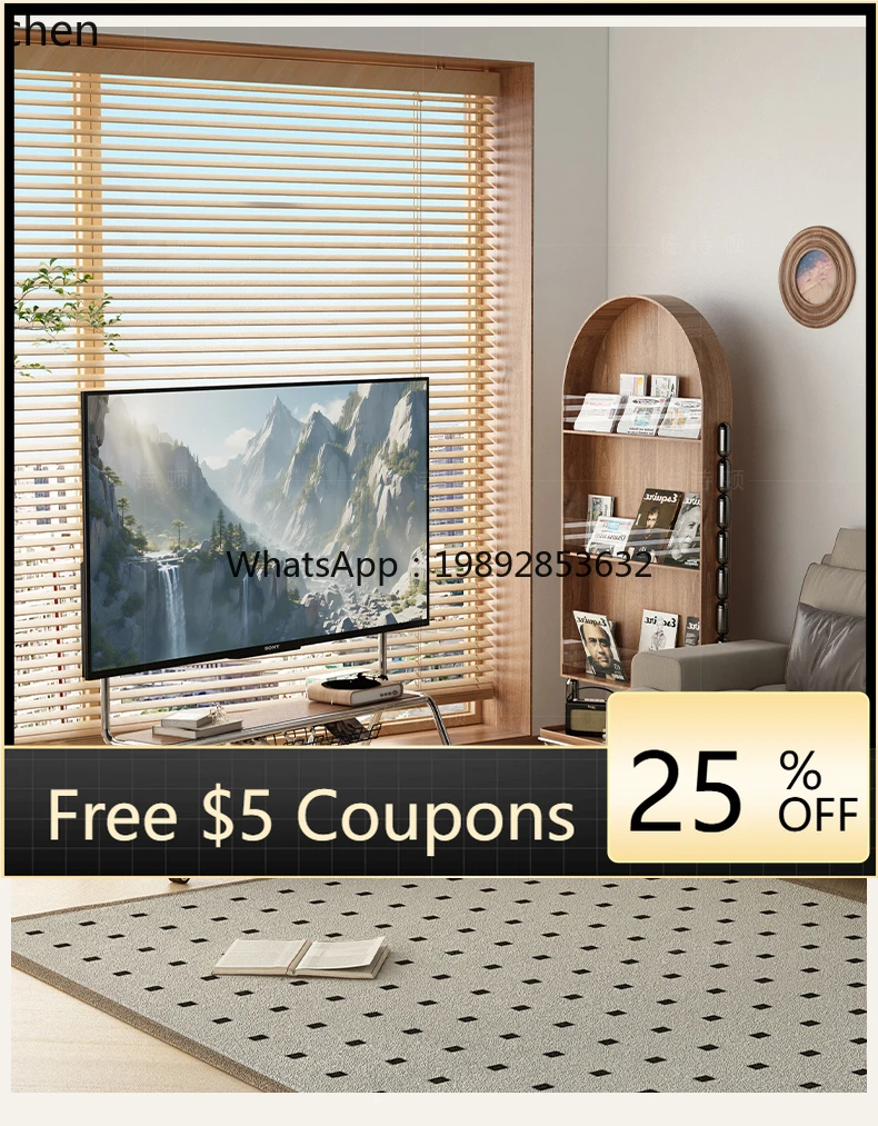 

high-end mobile TV cabinet bracket small apartment dining room storage locker integrated