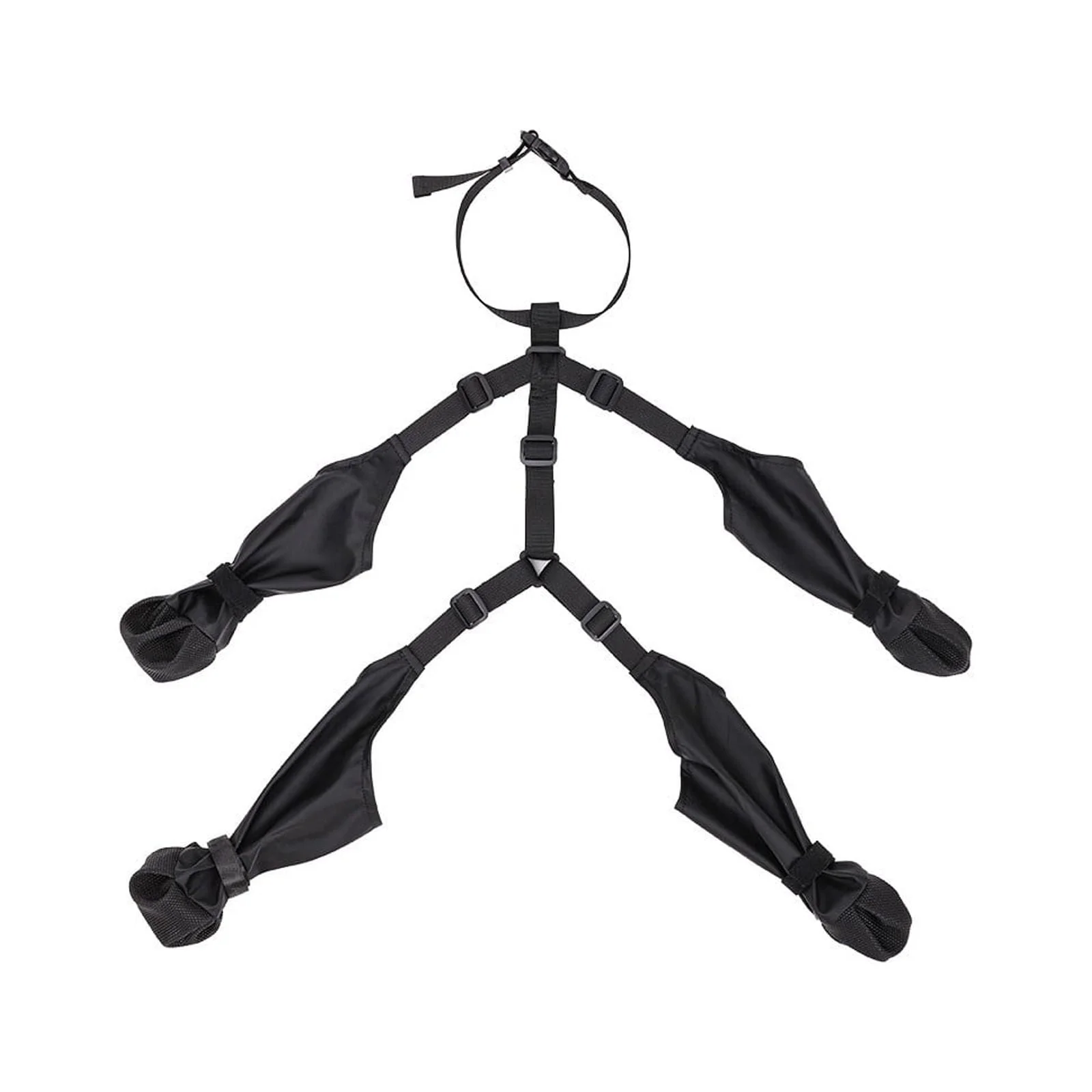 

Pet Dog Rain Shoes Waterproof Anti-Dirty Adjustable Walking Boots Non-Slip Sole Size M 70-82cm for Bulldogs Poodles Paugs