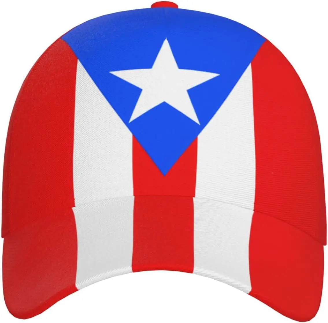Puerto Rico Flag Baseball Cap Snapback Hats Adjustable Cap Excavator Hat Trucker Hat for Travel Picnic