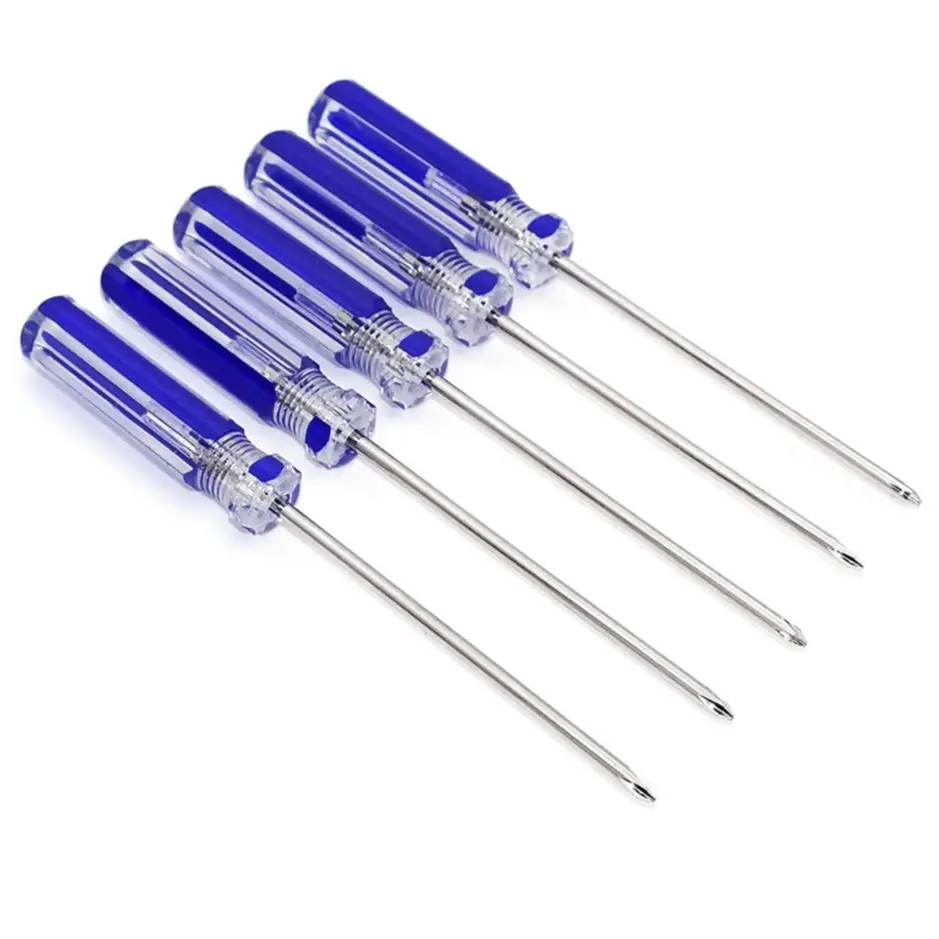 

Blue Plastic Handle Screwdriver 3.0 Phillips Corss Y Triwing Y0 Ph0 for Toy Game Console DiY 360 Repair Tool Key 300pcs/lot