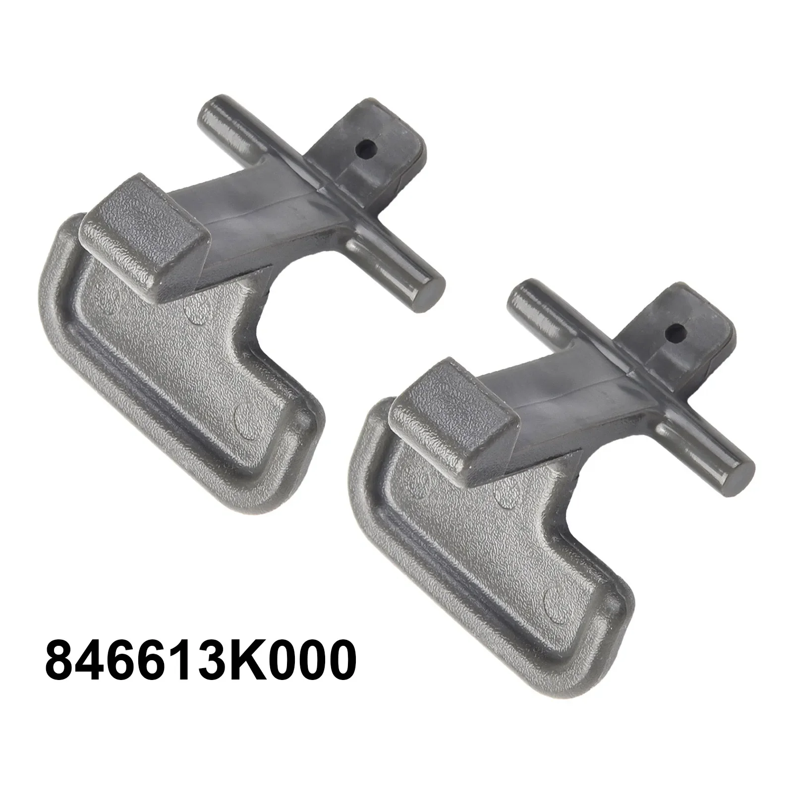 2x Center Console Armrest Upper Lower Latch Clip For Hyundai For Sonata 2009 2010 846613K000/84662-3K000 Interior Accessories