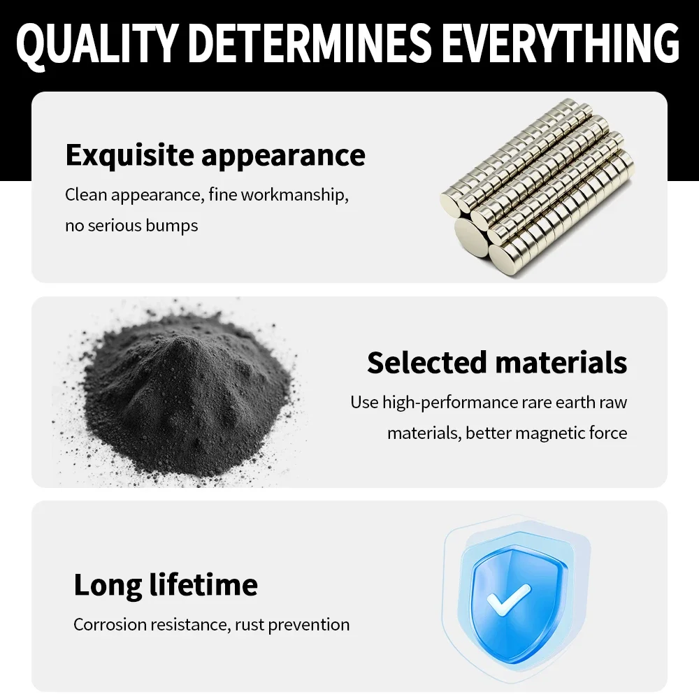 10x5 20x5 25x5 30x5 Round Super Strong Magnet Powerful Neodymium Magnets N35 NdfeB Permanent Magnetic imanes Refrigerator Magnet