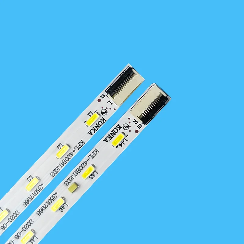 LED TV Backlight Strips for Konka LED42X8100PDE KPL+420B1LED3 35017968 35017966 44-LEDs 472mm