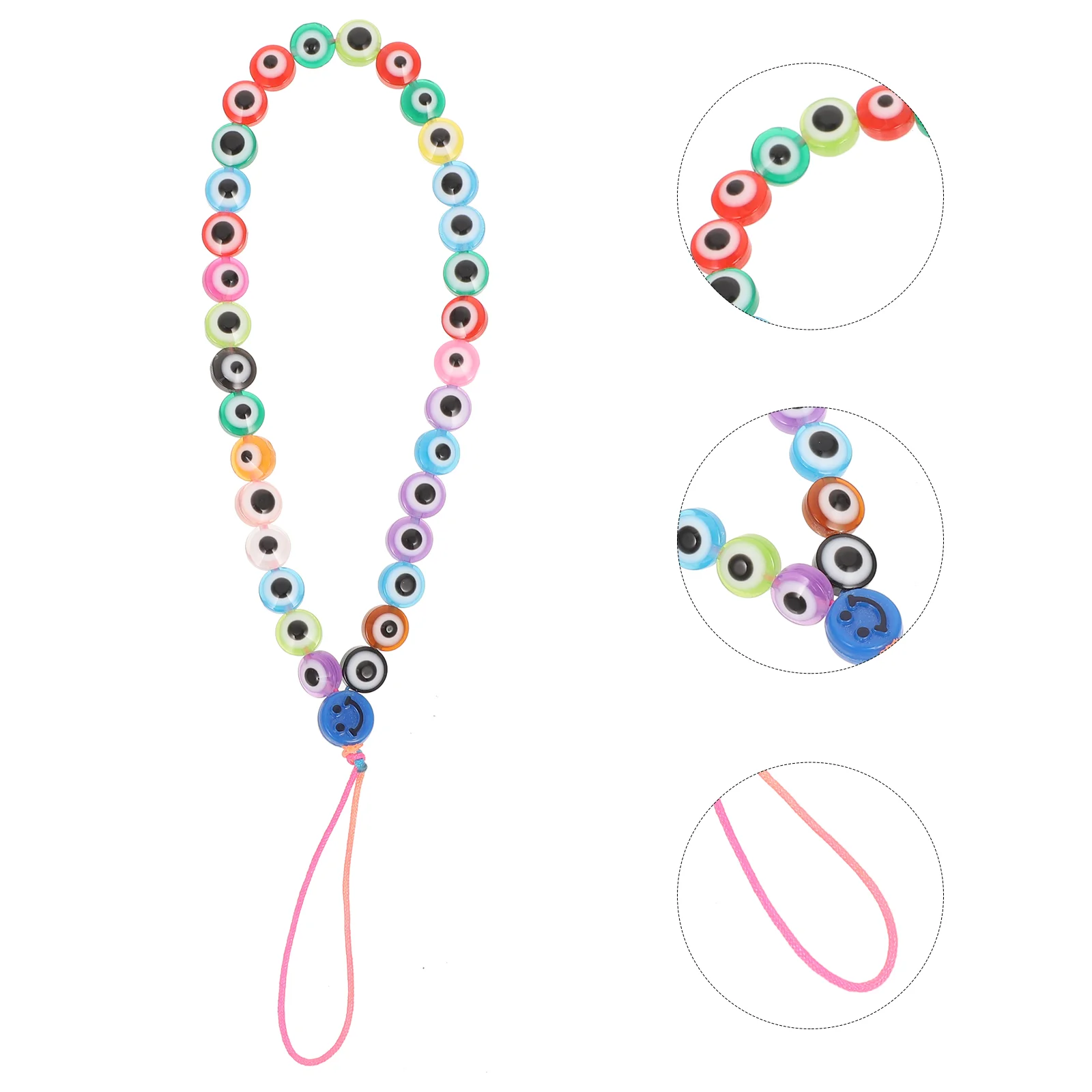 

Chain Decor Pendant Beaded -lost Lanyard Lanyards Cases