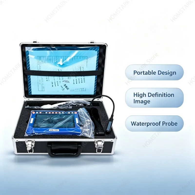 V10 Veterinary Ultrasound Scanner, 21 Days Early Pregnancy Detector, Portable Vet B-Ultra Machine for Farm Animals