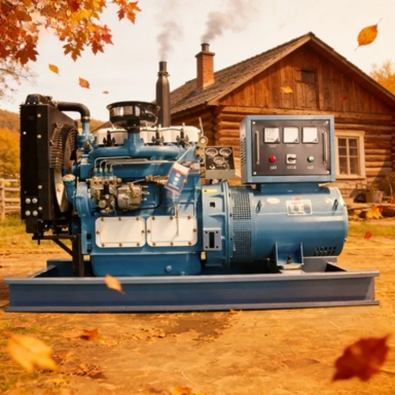 Low Noise Diesel Generator Set 300kW 375kVA Silent Power Plant Water Cooled Engine for Steel Plant Use Site Project   