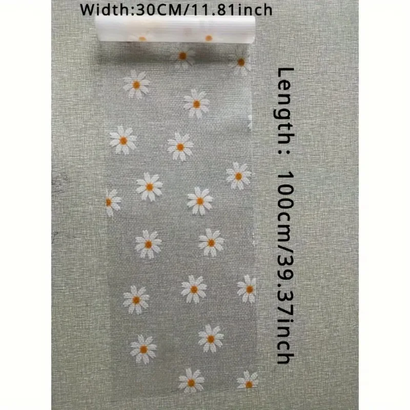 1 Roll, 30x100cm Waterproof Non-Slip Plastic Shelf Liner Roll, Multipurpose Cabinet Drawer Mat Liner for Kitchen, Fridge, Table