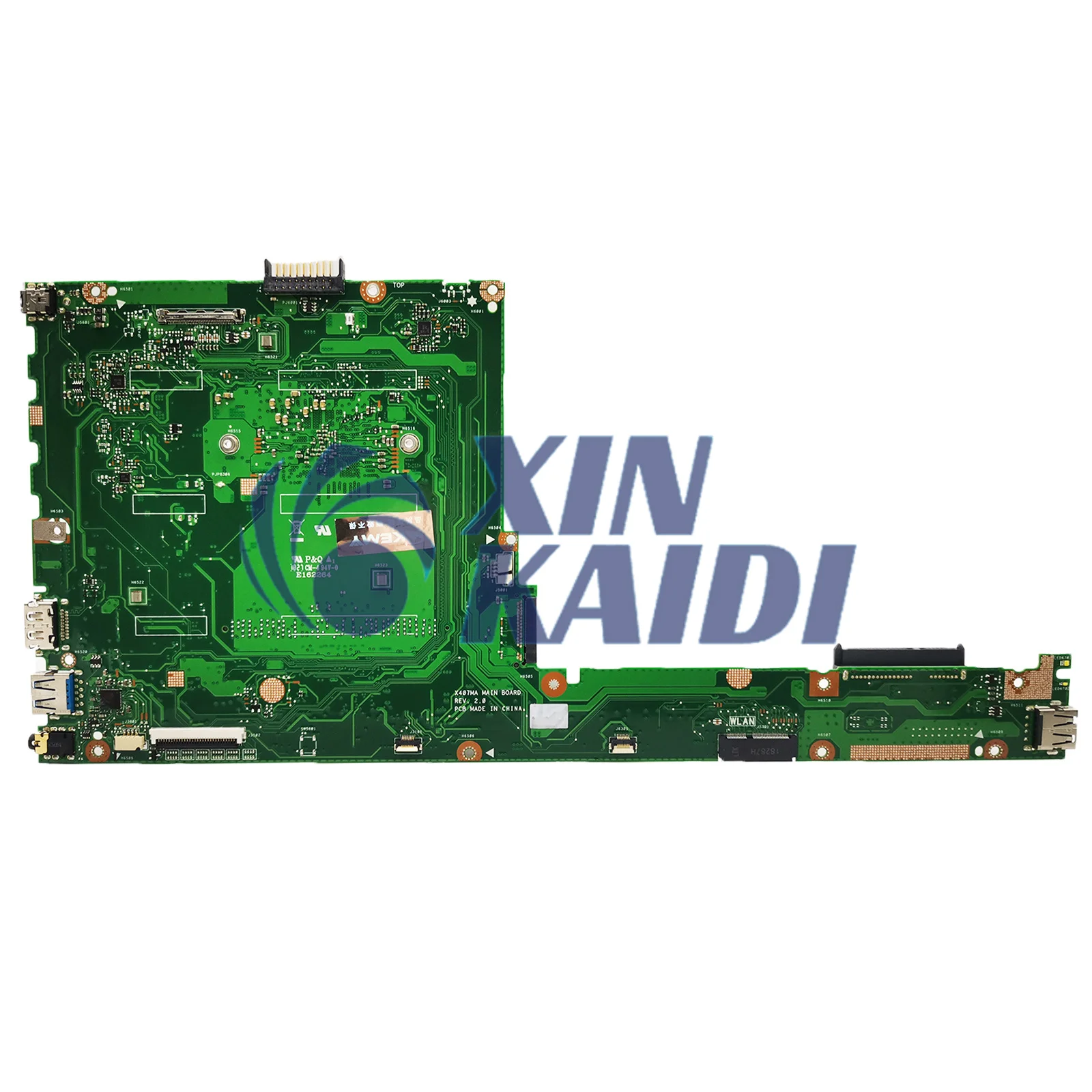 Notebook Mainboard For ASUS VivoBook X407MA X407M X407MA Laptop Motherboard With N4000 N4100 N5000 CPU Systemboard