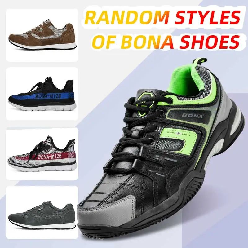 BONA Lucky Bag Sports Shoes Casual Shoes Leather Shoes Hiking Shoes Sneakers Men Random style and color